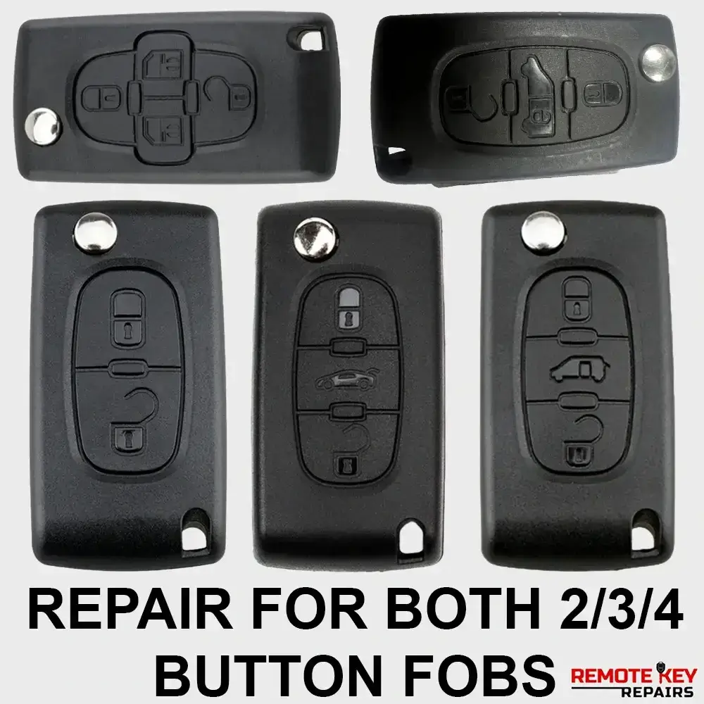 Peugeot Remote Key Fob Repair Service Listing 1